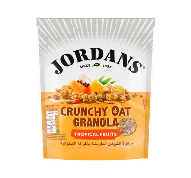 Jordans Tropical Fruits Crunchy Oat Granola 370 G