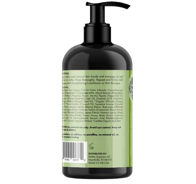 Mielle Rosemary Mint Strengthening Shampoo 355 Ml