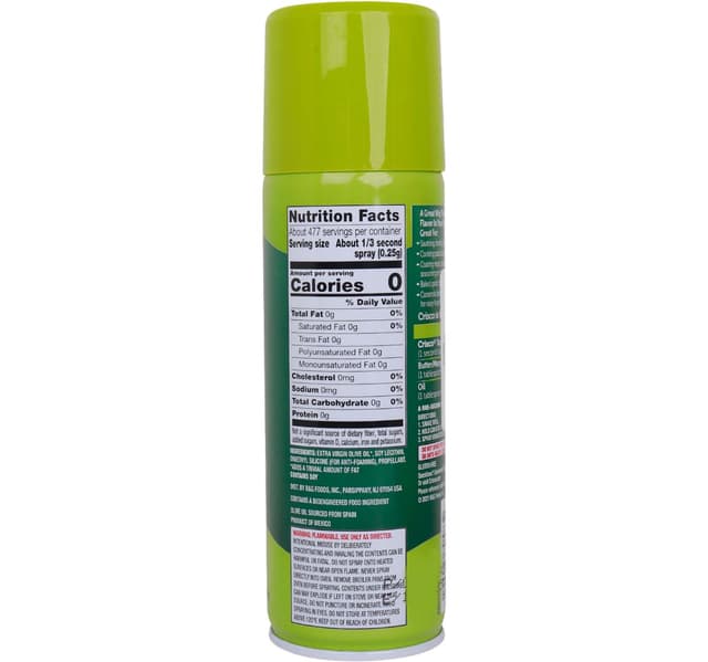 Crisco Extra Virgin Olive Oil Non Stick Spray 141 G