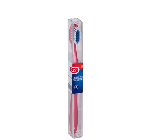 Lulu Toothbrush Executive Hard Assorted Color 1 Pc