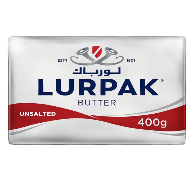Lurpak Butter Block Unsalted 400 G