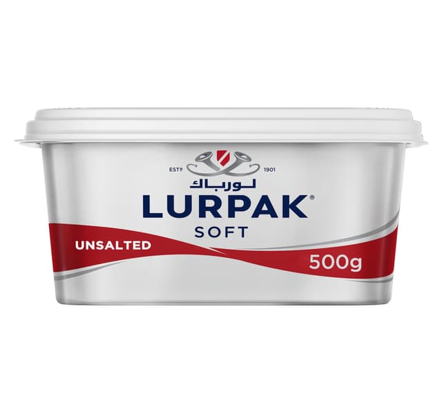 Lurpak Soft Butter Unsalted 500 G