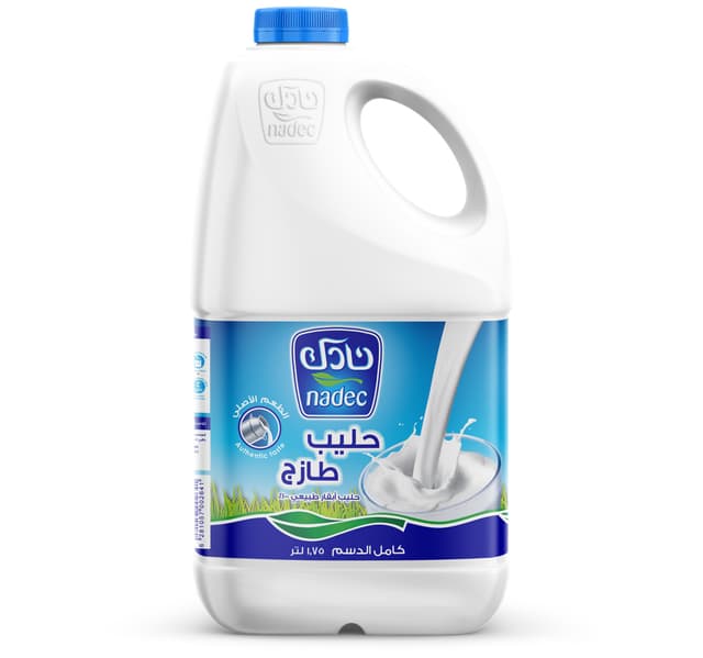 Fresh Milk Full Fat 1.75L | Brand: Nadec