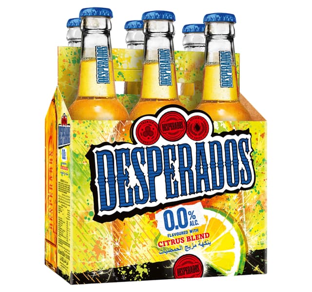 Desperados Non Alcoholic Beverages With Citrus Blend 330 Ml
