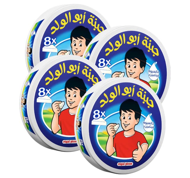 Regal Picon 8 Portion Cheese Value Pack 4 X 120 G