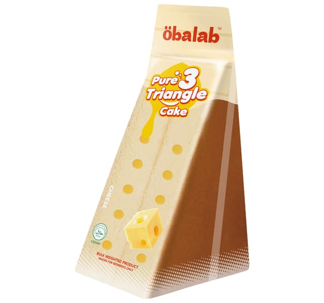 Obalab Pure 3 Triangle Cheese Cake 100 G