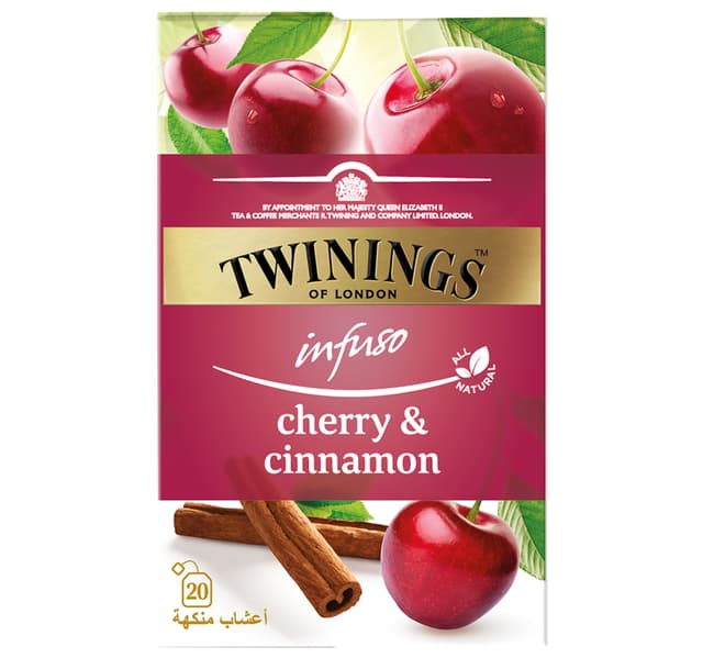 Twinings Infuso Cherry Cinnamon Tea 20 Teabags