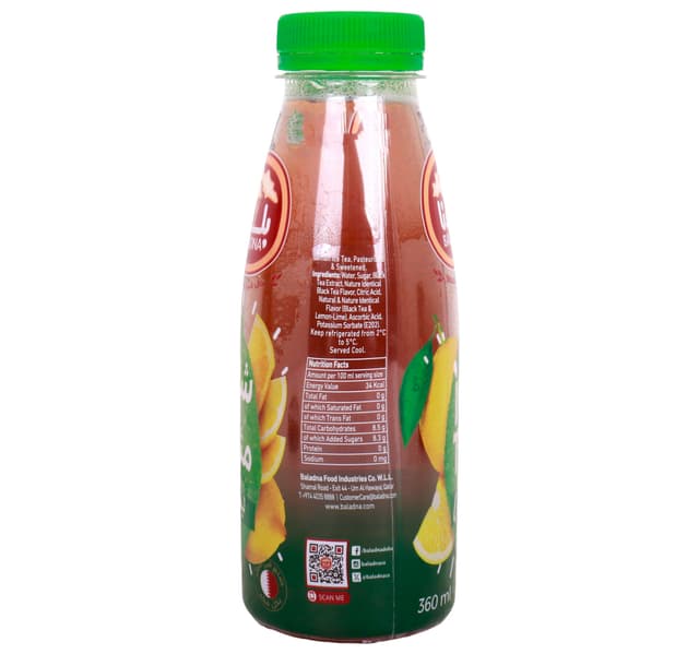 Baladna Lemon Ice Tea 360 Ml