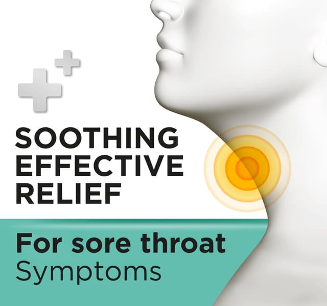 Strepsils Menthol Soothing Effective Relief for Sore Throats & Blocked Nose 36 Lozenges