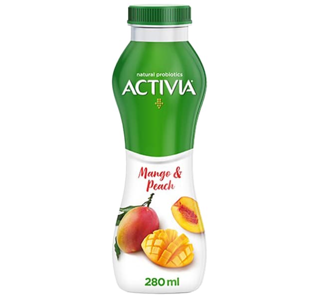 Activia Go Drinkable Yoghurt Peach Mango 280 Ml