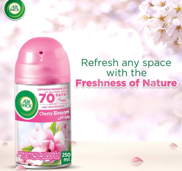 Air Wick Pure Cherry Blossom Freshmatic Refill 250 ml