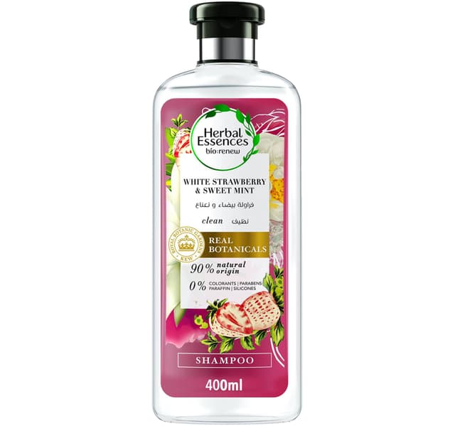 Herbal Essences White Strawberry Sweet Mint Shampoo 2 X 400 Ml
