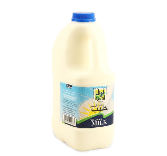 Awal Fresh Milk Full Cream 2 Litre