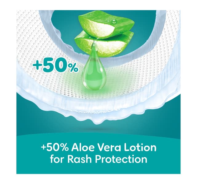 Pampers Rash Protection Newborn Diaper With Aloe Vera Lotion Size 2 3 8kg 23 Pcs
