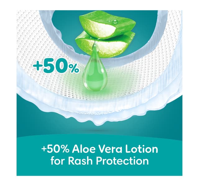 Pampers Rash Protection Diaper With Aloe Vera Lotion Size 5 11 16kg 14 Pcs