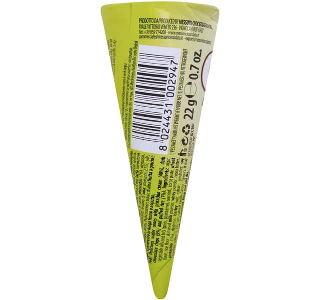 Messori Pistachio Cone Snack 22 G