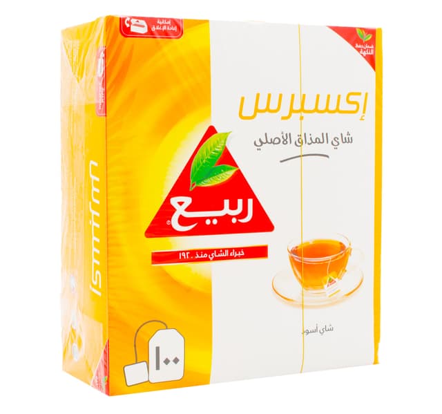 Rabea Express Tea Bags Value Pack 100 Pcs