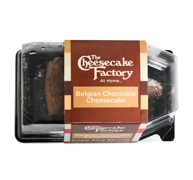 The Cheesecake Factory Belgian Chocolate Cheese Cake Single Slice Serving 97 g
