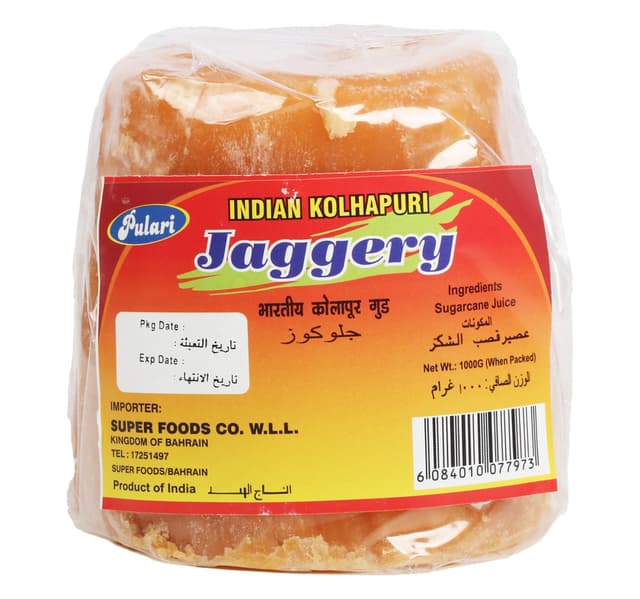 Pulari Indian Kolhapuri Jaggery 1 Kg