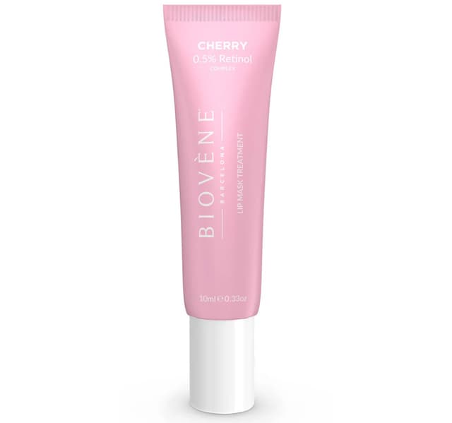 Biovene Barcelona Cherry 0 5 Retinol Complex Anti Aging Lip Mask Treatment 10 Ml