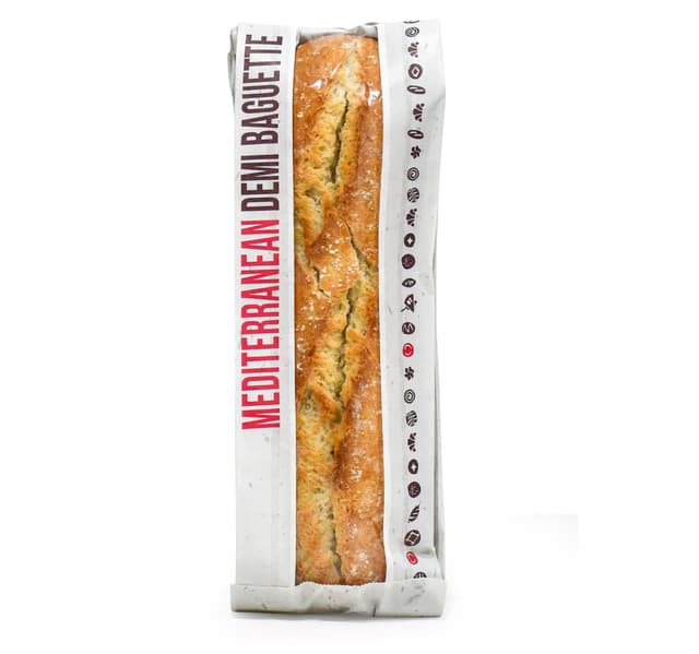 La Lorraine Mediterranean Demi White Baguette 1 Pc