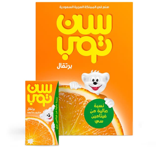 Suntop Orange Fruit Drink 125 Ml