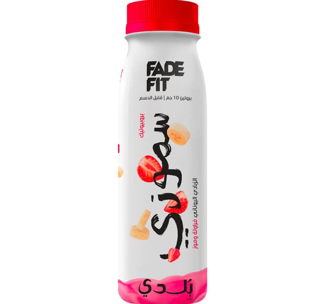 Balade Farms Low Fat Greek Yogurt Strawberry Banana Smoothie 225 Ml