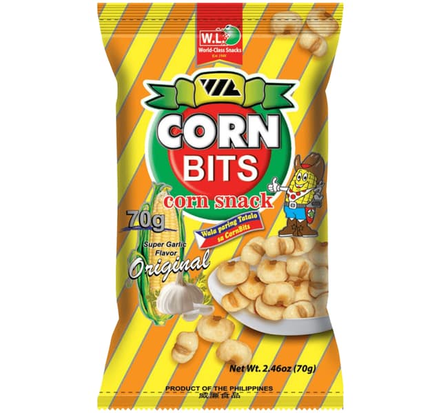 Wl Foods Corn Bits Original Corn Snack 70 G