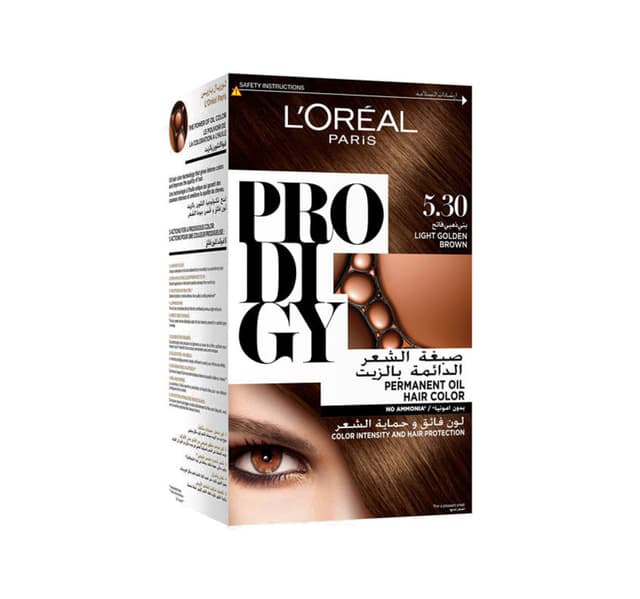 L Oreal Paris Prodigy Hair Color 5 30 Light Golden Brown 1 Pkt