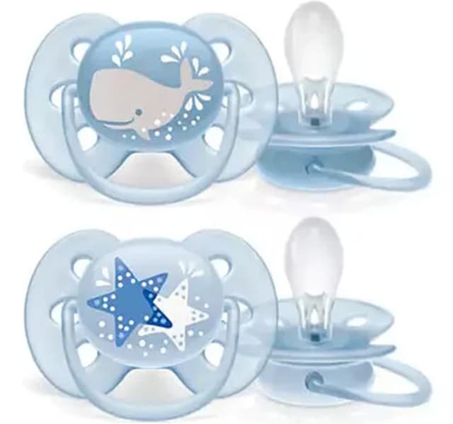 Philips Avent Silicone Soother 6 18 Months Scf223 03 2 Pcs