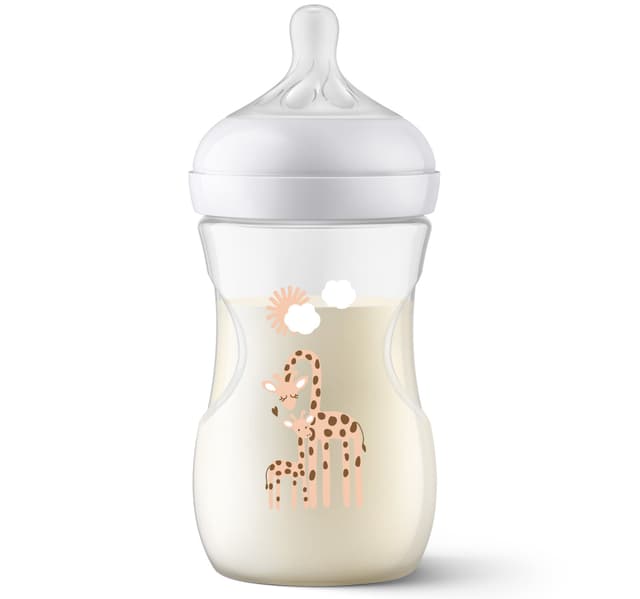 Philips Avent Feeding Bottle Giraffe Natural 260 Ml 903 66 1 Pc