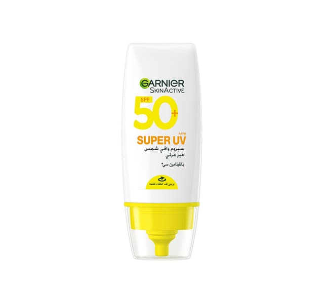 Garnier SkinActive Super UV Invisible Serum Sunscreen Vitamin C SPF50+ 30 ml
