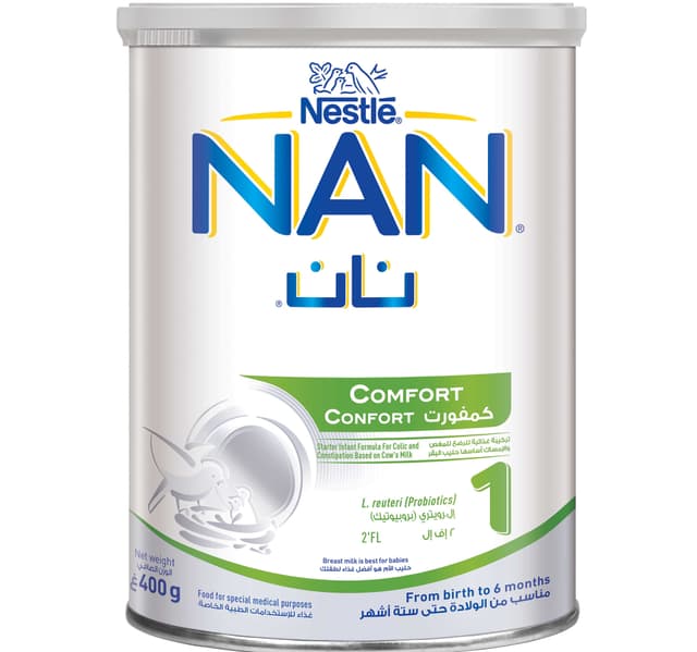 Nestle Nan Comfort 1 Starter Infant Formula From Birth To 6 Months