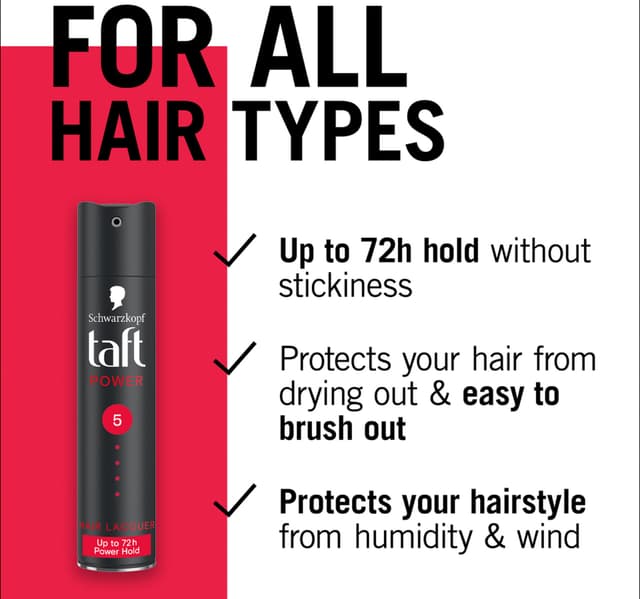 Taft Power Hair Lacquer Mega Strong 250 Ml