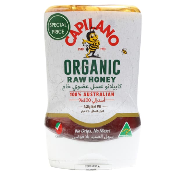 Capilano Organic Raw Honey Value Pack 340 G