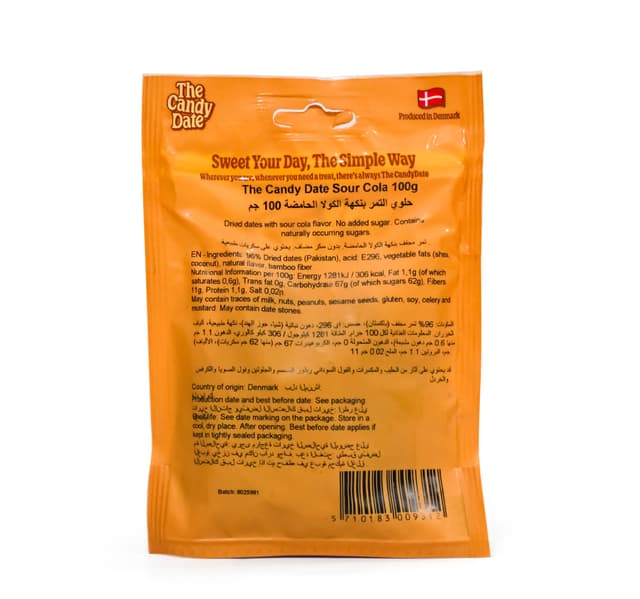 Ct The Candy Date Sour Cola 100 G