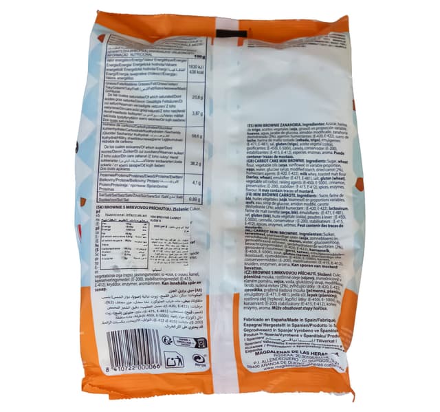 Delasheras Mini Brownie Carrot Cake 200 G