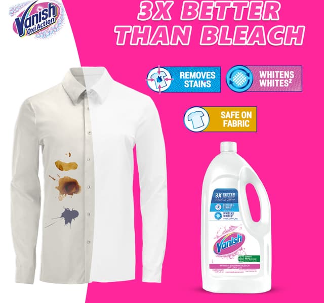 Vanish Liquid Stain Remover White Clothes 1 8 Litres
