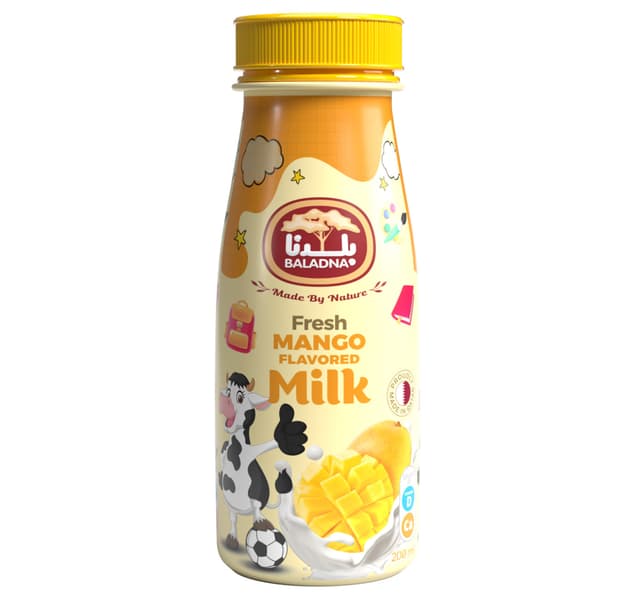 Baladna Mango Flavored Fresh Milk 200 Ml