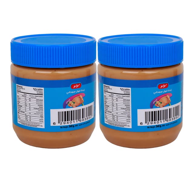 Lulu Creamy Peanut Butter 2 X 340 G