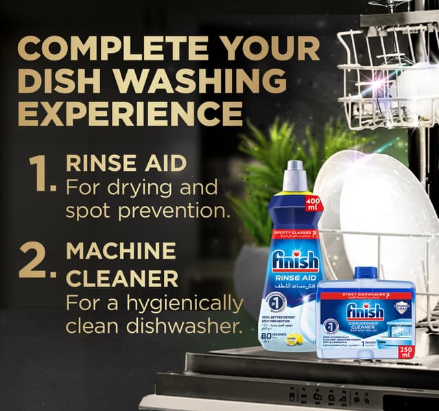 Finish Ultimate Dishwasher Tablets Lemon Sparkle Scent