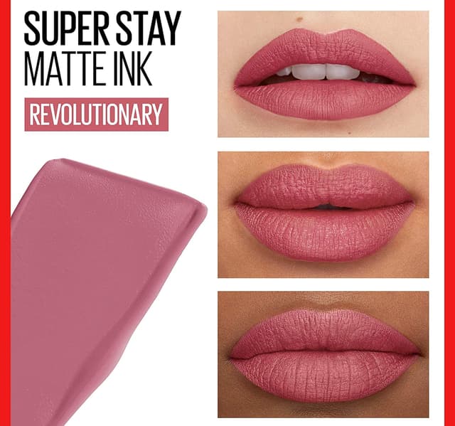 Maybelline New York Super Stay Matte Ink Liquid Lipstick 5 Ml 180 Revolutionary
