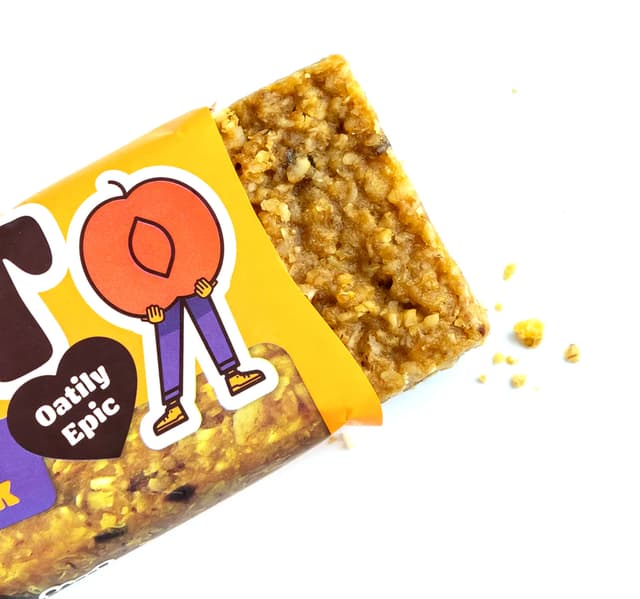 Ma Baker Giant Bar Apricot Flapjack 90 G