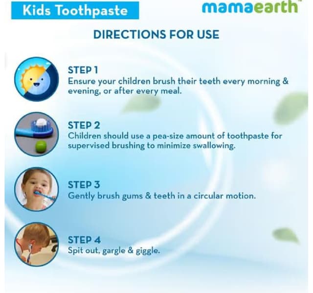 Mamaearth Awesome Orange Toothpaste For Kids 50 G