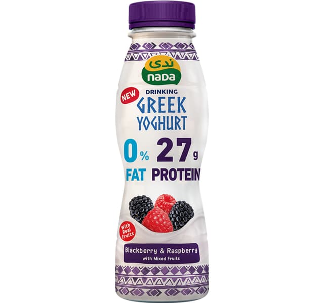 Blackberry & Raspberry Greek Yoghurt Drink | Size: