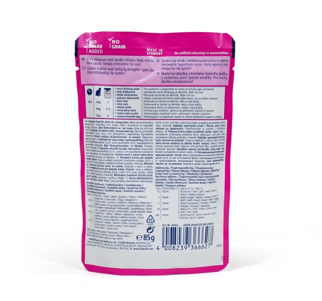 Vitakraft Poesie Sauce With Chicken Cat Food 85 G