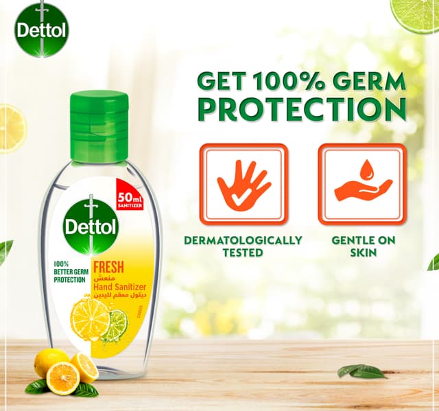 Dettol Fresh Instant Hand Sanitizer 50 Ml