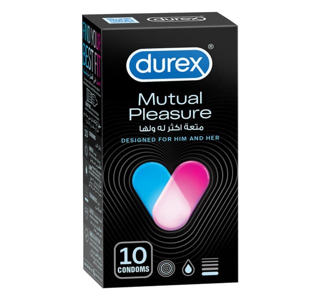 Durex Mutual Pleasure Condoms 10pcs