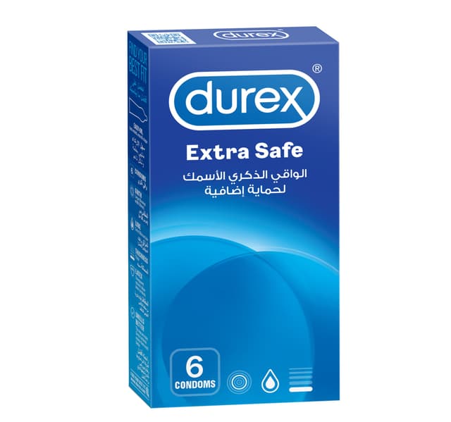 Durex Extra Safe Condoms 6pcs
