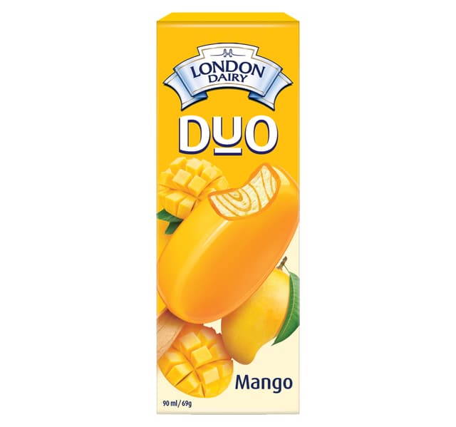 London Dairy Duo Mango Ice Cream Stick 90 Ml